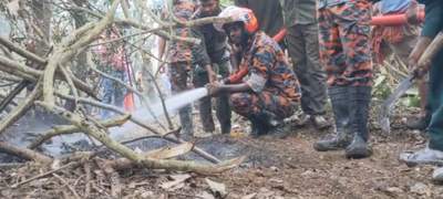 রাতভর চেষ্টায় সুন্দরবনের আগুন নিয়ন্ত্রণে 