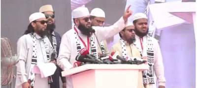 আমাদের হৃদয়ে বাস করে এক একটা গাজা ক একটা ফিলিস্তিন: আজহারী