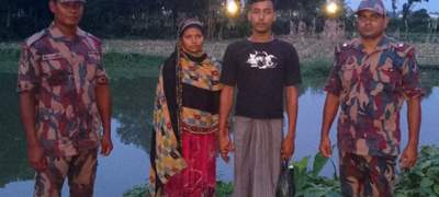 ঠাকুরগাঁও সীমান্তে ভারতীয় দম্পতিকে ফেরত পাঠালো বিজিবি 