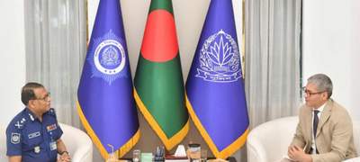 আইজিপির সাথে ইউনেস্কো প্রতিনিধির সাক্ষাৎ