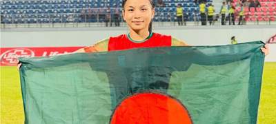 ফুটবলার ঋতুপর্ণার গ্রামে বাড়ি তৈরি করে দেবে বাংলাদেশ ক্রিকেট বোর্ড