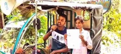 মাইক ভাড়া করে গালমন্দ করা ভাইরাল রাব্বি পেলেন ২ লাখ টাকা
