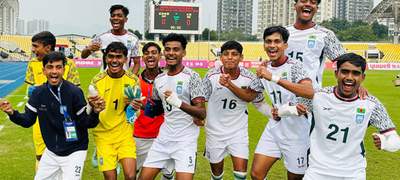 ব্রুনাইয়ের জালে বাংলাদেশের লাল-সবুজের কিশোরদের ৮ গোল
