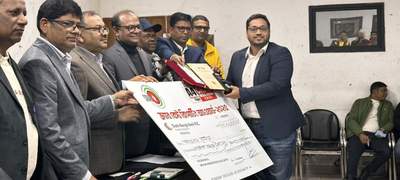 ঢাকা পোস্টের আদনান রহমান ক্র্যাব বেস্ট রিপোর্টিং অ্যাওয়ার্ড-২০২৪ পেলেন 