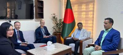 আলী রীয়াজের সঙ্গে ইইউ নির্বাচন পর্যবেক্ষণ সদস্যদের সাক্ষাৎ