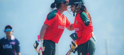 যুক্তরাষ্ট্রকে উড়িয়ে দিয়ে বাংলাদেশ নারী দলের যাত্রা শুরু 
