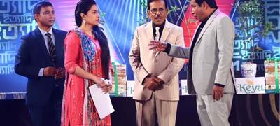 এবারের ঈদ ইত্যাদিতে দর্শকদের সঙ্গে অভিনেতা মোশাররফ করিম