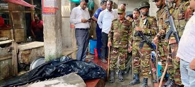 সাগরে ধরা পড়া ২০ মণ ওজনের খটক মাছ মাটিচাপা দিলো মঠবাড়িয়া উপজেলা প্রশাসন