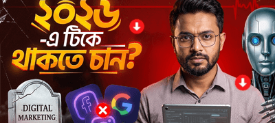 ডিজিটাল মার্কেটিংয়ে ক্যারিয়ার: ২০২৬ সালে টিকে থাকতে হলে যা জানতে হবে