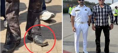 আলোচনায় সালমানের ছেঁড়া জুতা, দাম প্রায় ২ লাখ টাকা!