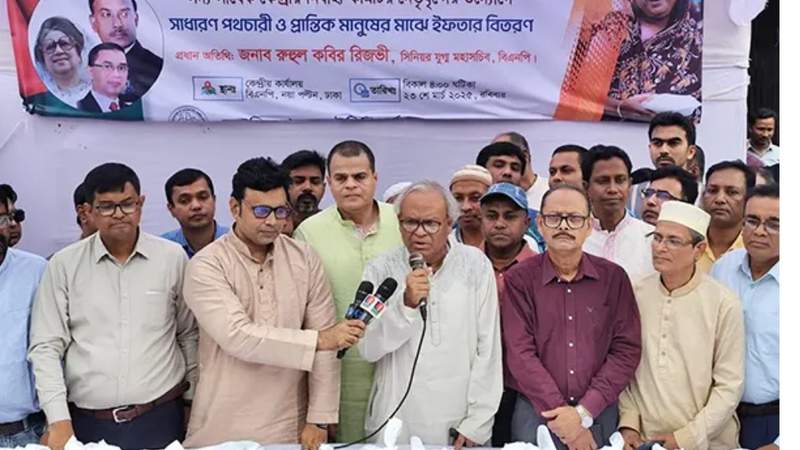সেনাবাহিনী পক্ষে থাকার কারণেই ফ্যাসিস্ট হাসিনা পালাতে বাধ্য হয়েছে: রিজভী