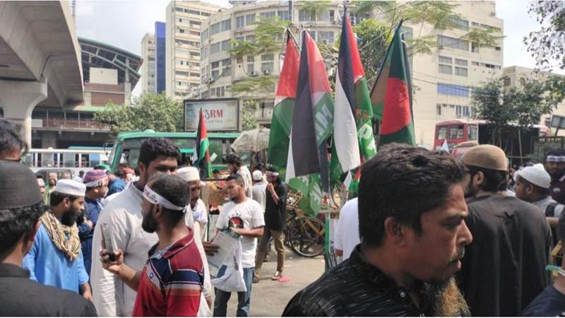 মার্চ ফর গাজা: প্রস্তুত সোহরাওয়ার্দী উদ্যান, আসছে লাখো-মানুষ