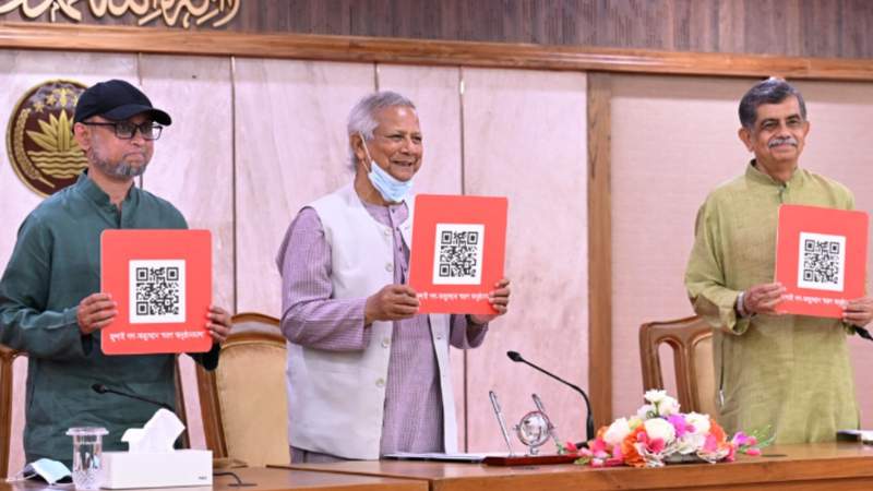 প্রধান উপদেষ্টা জুলাই গণঅভ্যুত্থান স্মরণে মাসব্যাপী কর্মসূচি উদ্বোধন করেন