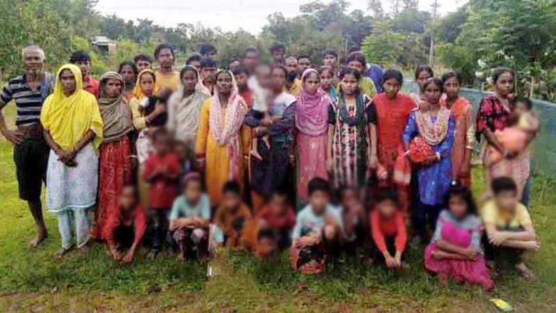 মৌলভীবাজারের বড়লেখা উপজেলার সীমান্ত দিয়ে ৪৮ জনকে পুশ-ইন
