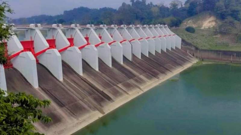 কাপ্তাই বাঁধের জলকপাট ৭ দিন পর বন্ধ করা হলো