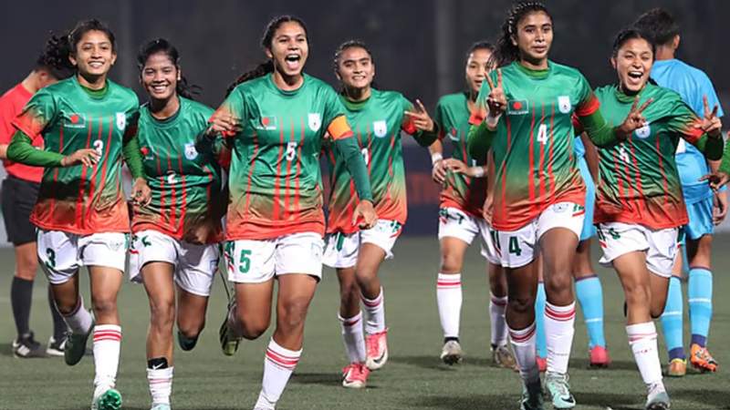 এশিয়ান কাপ প্রস্তুতি: থাইল্যান্ড সফরে নারী ফুটবল দল