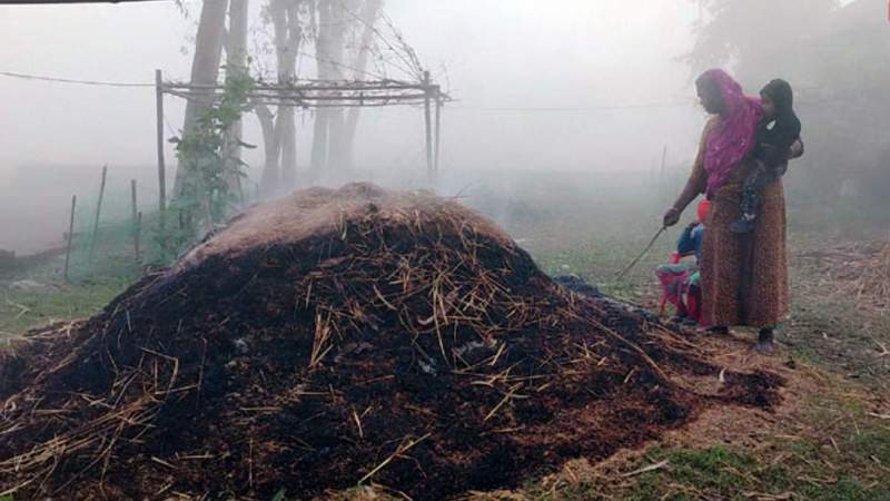 একটানা ৪ দিন ধরে পঞ্চগড়ের তাপমাত্রা ১০ ডিগ্রির ঘরে