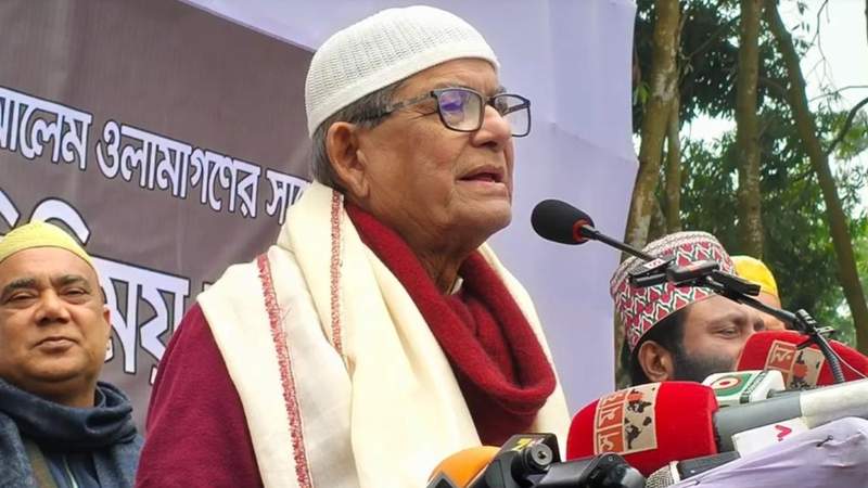 কোরআন ও সুন্নাহর বাইরে কোনো আইন প্রণয়ন হবে না: মির্জা ফখরুল