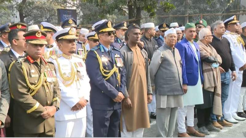 বেগম খালেদা জিয়ার জানাজায় প্রধান উপদেষ্টা