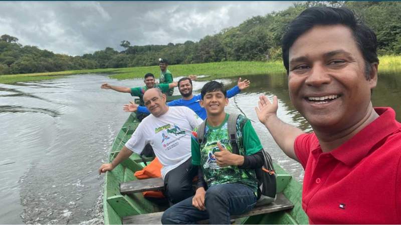 ইউটিউবার সালাহউদ্দীন সুমন ও নিলয় এবার অ্যামাজন অভিযানে